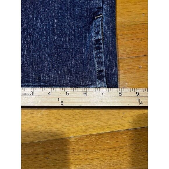 Tommy Hilfiger Jeans Womens Size 14 High Rise Straight Cropped Denim VTG Y2K - Picture 8 of 8